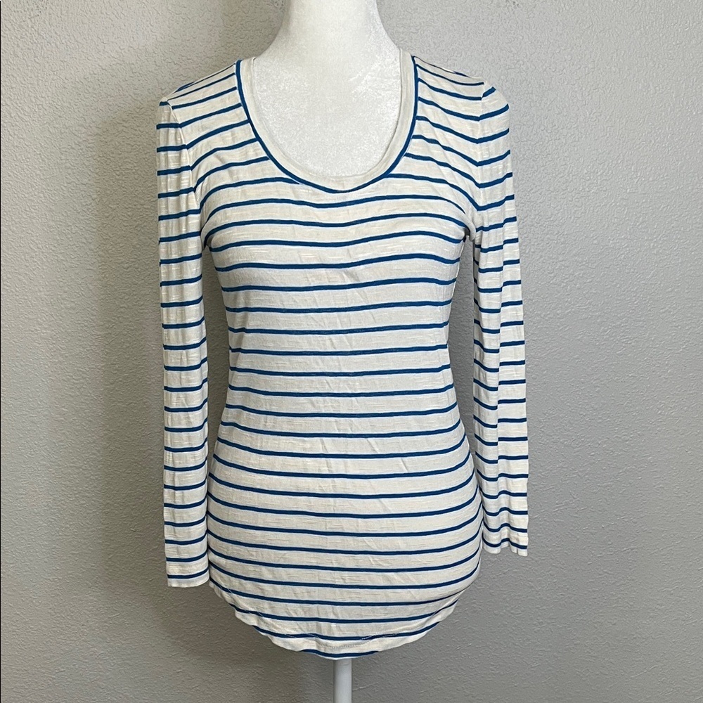 Madewell Scoopneck Striped TShirt Size XS